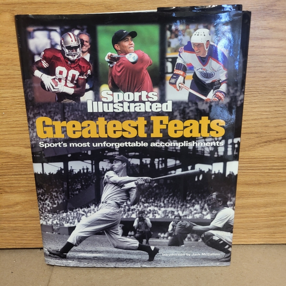 Vintage Sports Illustrated Greatest Feats Hardcover